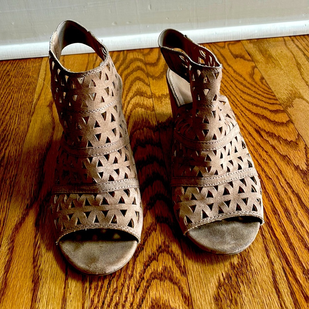 Esprit wedge heels, size 7.5